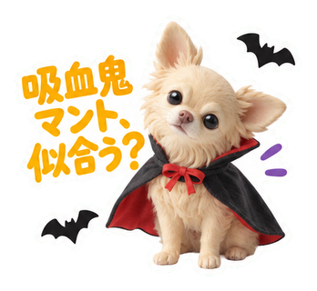 吸血鬼マント、似合う？