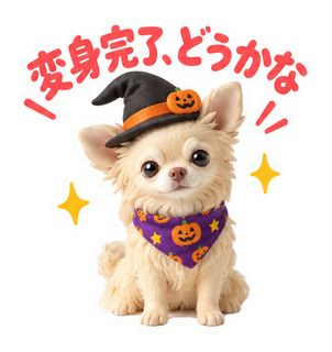 変身完了、どうかな