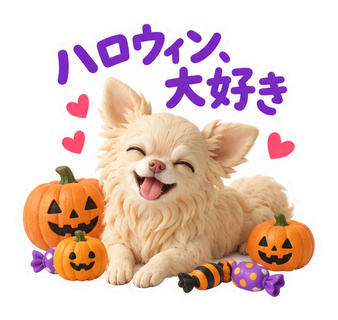 ハロウィン、大好き