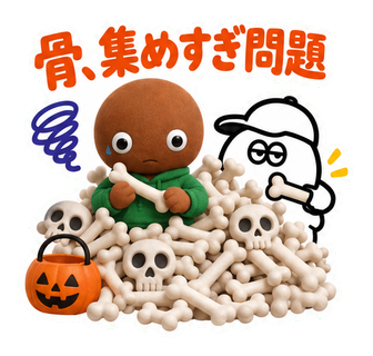 骨、集めすぎ問題