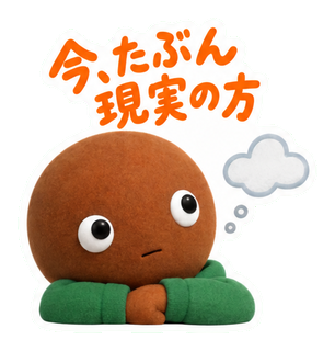 今、たぶん現実の方