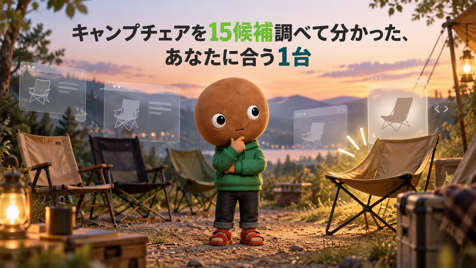 キャンプチェア