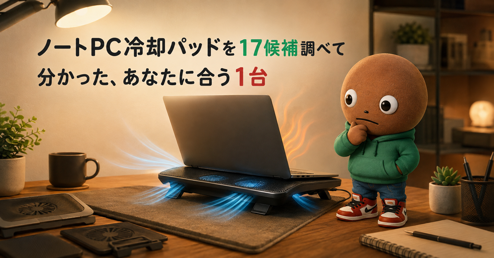 ノートPC冷却パッド