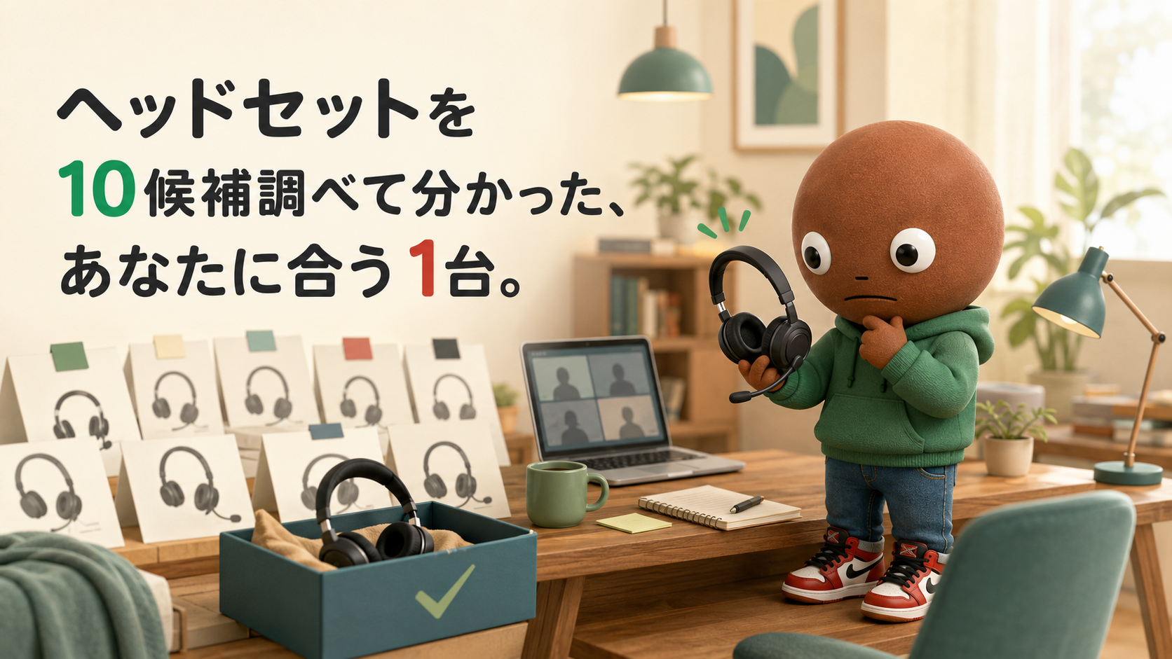 ヘッドセットを10候補調べて分かった、あなたに合う1台