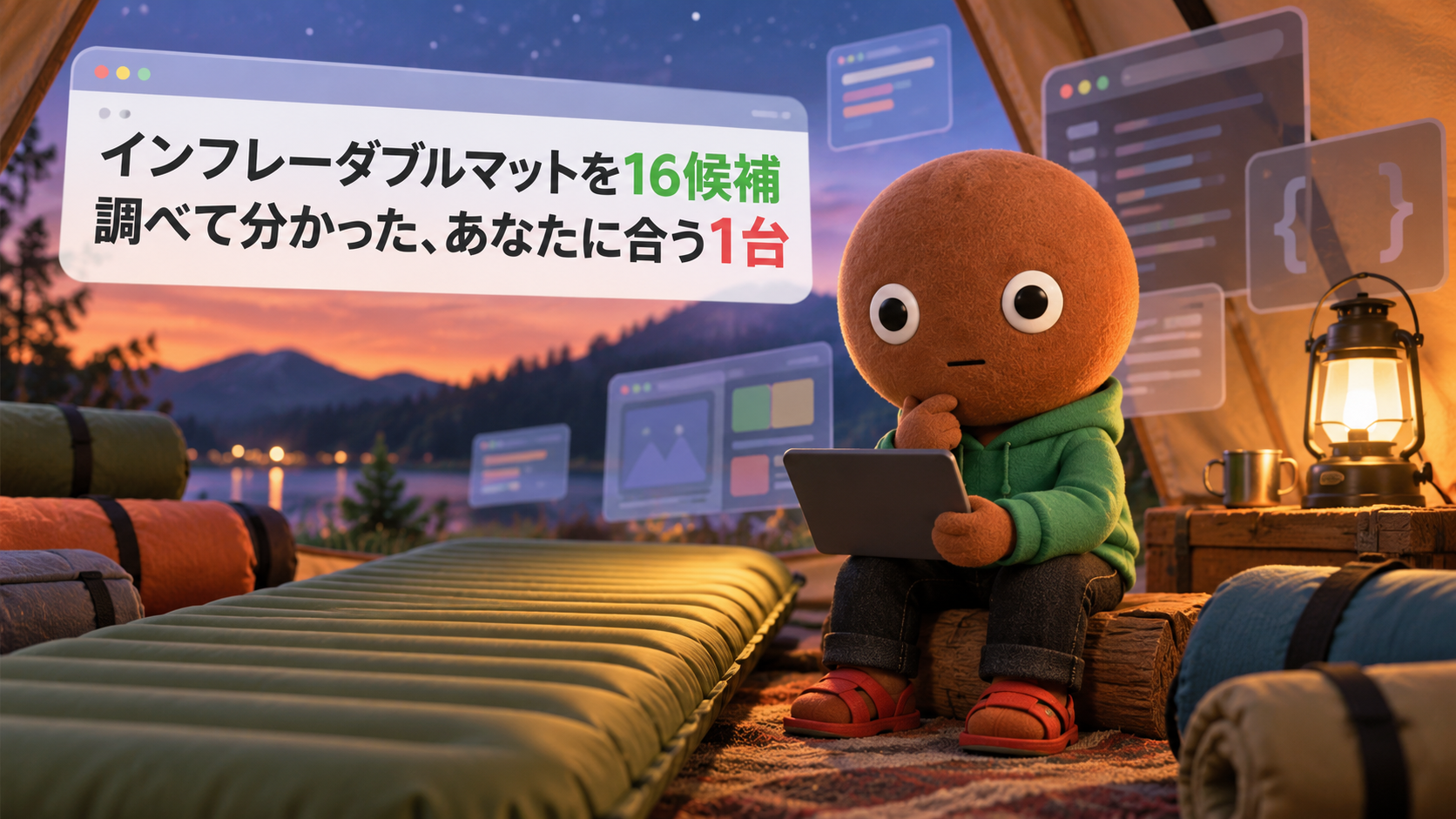 インフレーダブルマット