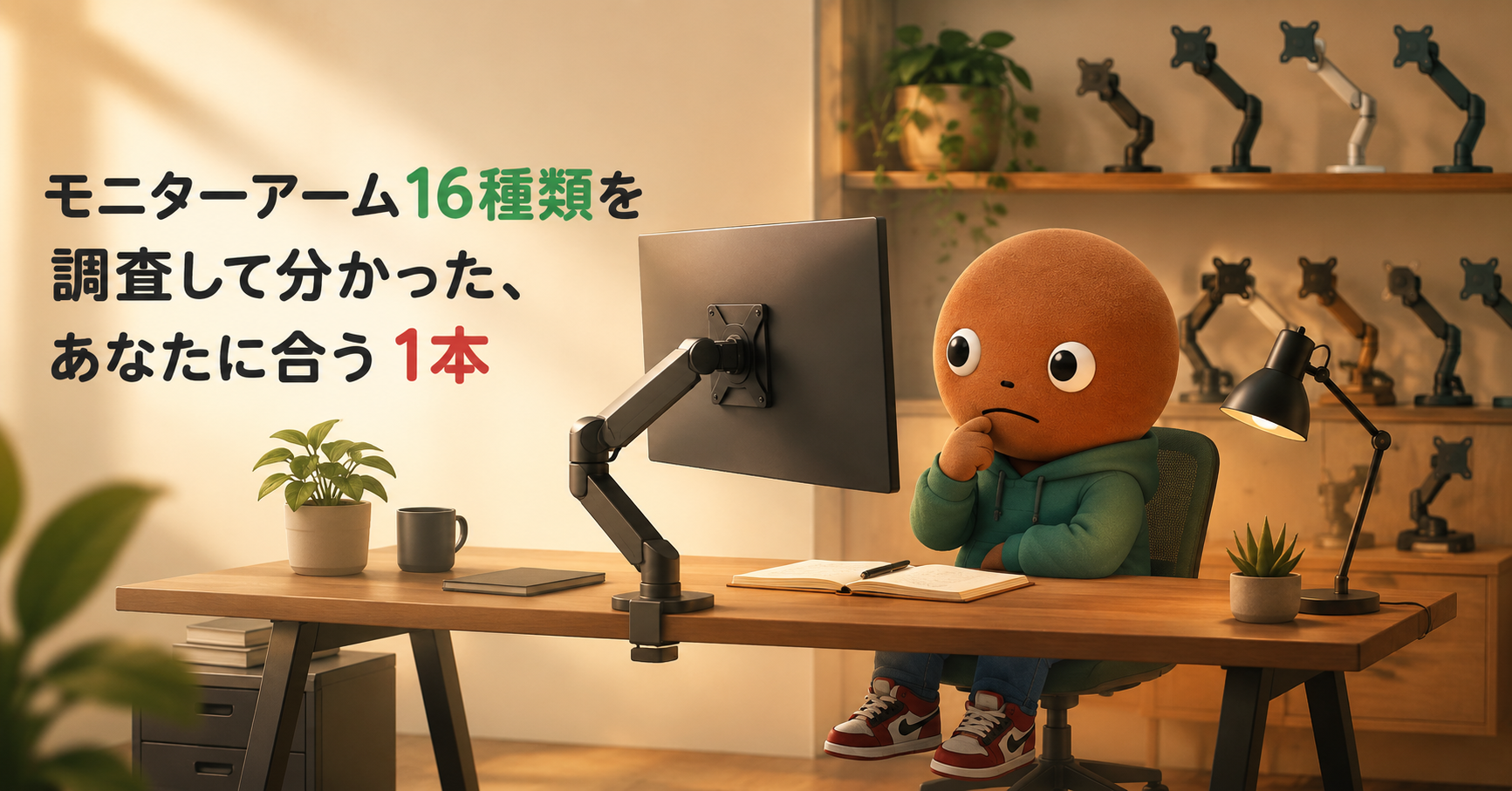 モニターアーム